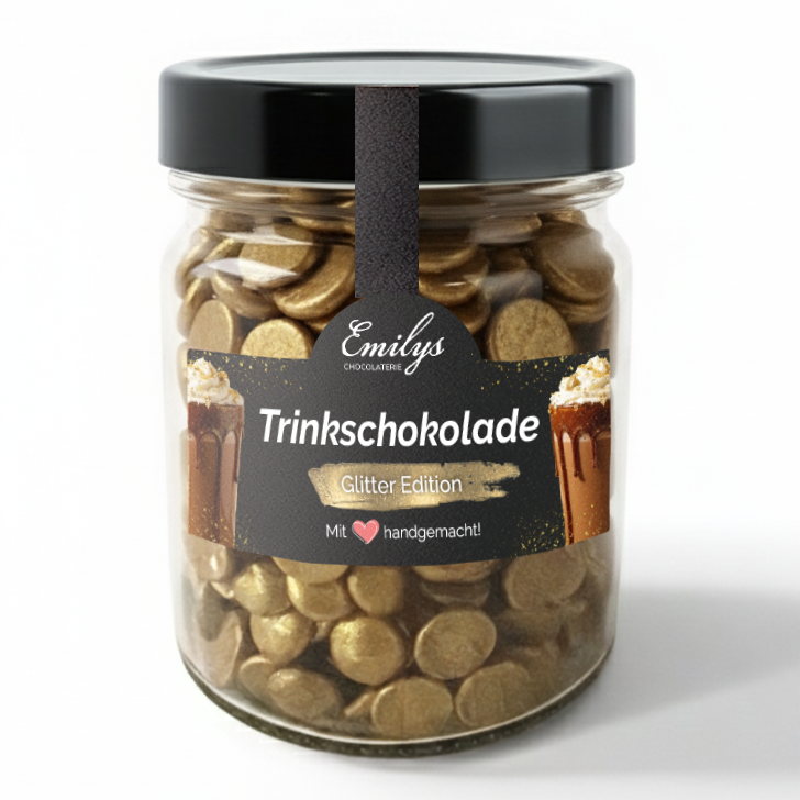 Trinkschokolade Glitter Edition