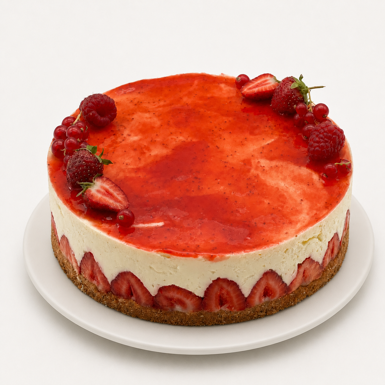 Französische Erdbeertorte - Emilys Chocolaterie