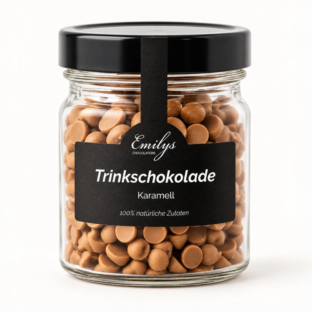 Trinkschokolade Karamell – Studioaufnahme