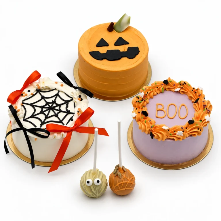Halloween Bento Cakes und Cake Pops