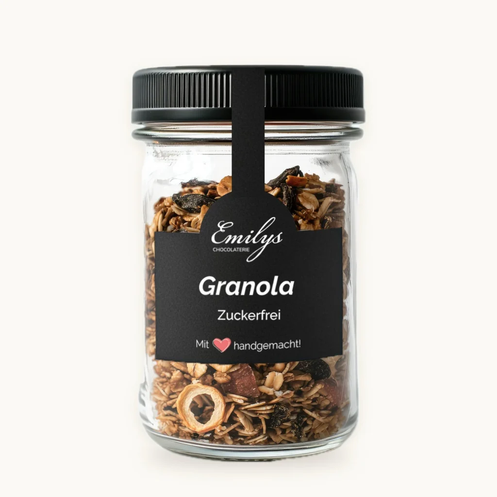 Granola Zuckerfrei im Glas