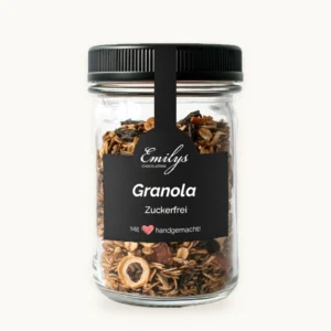 Granola Zuckerfrei im Glas