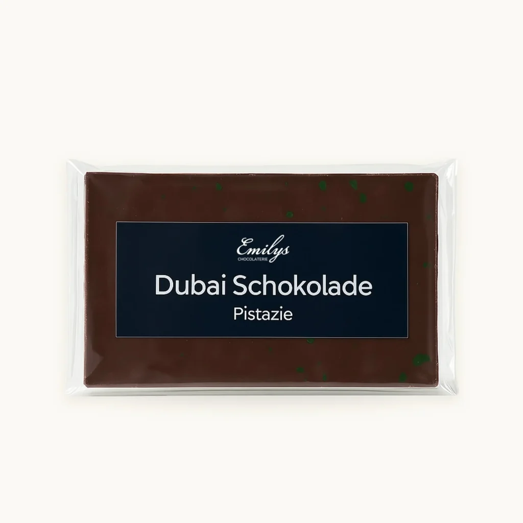 Dubai Schokolade Pistazie – Emilys Chocolaterie
