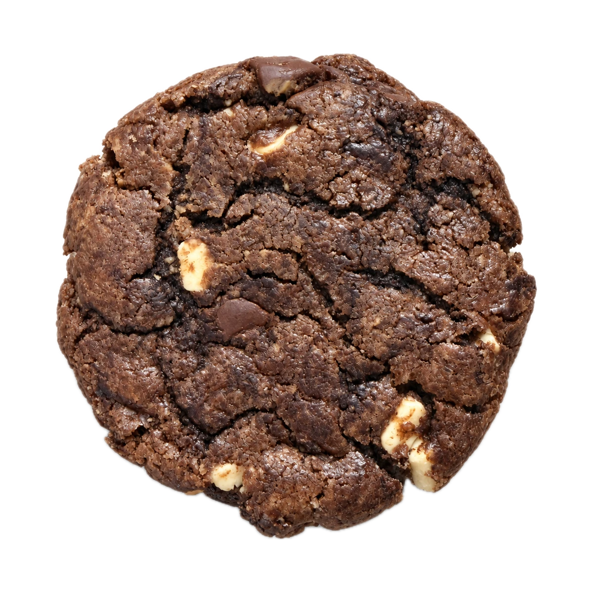 Double Chocolate Cookie von oben
