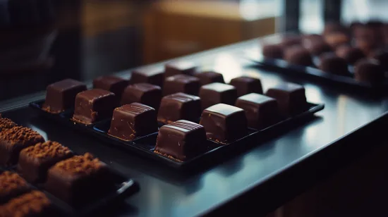 Handgemachte Pralinen
